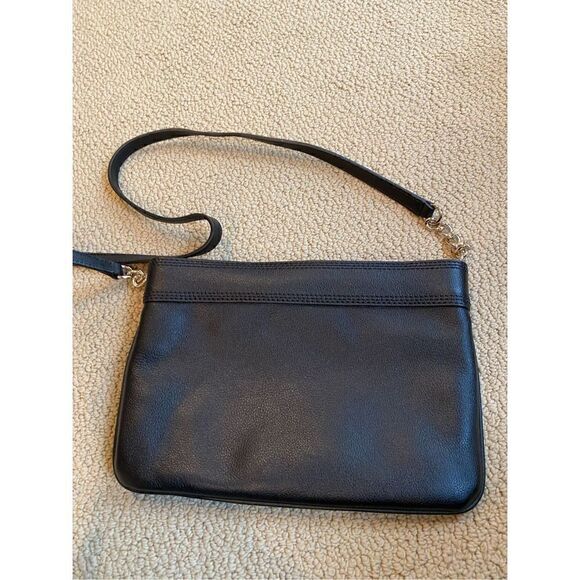 Kate Spade Black Primrose Hill Pebbled Leather Arica Crossbody Bag - Picture 7 of 7